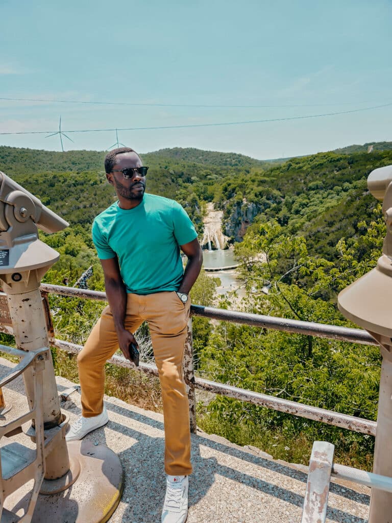 view of turner falls in oklahoma