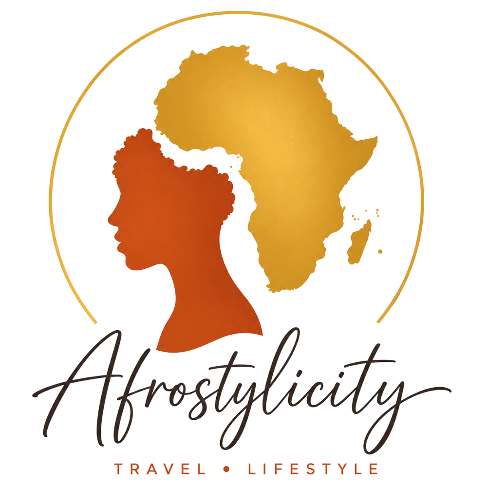Afrostylicity travel and lifestyle blog logo