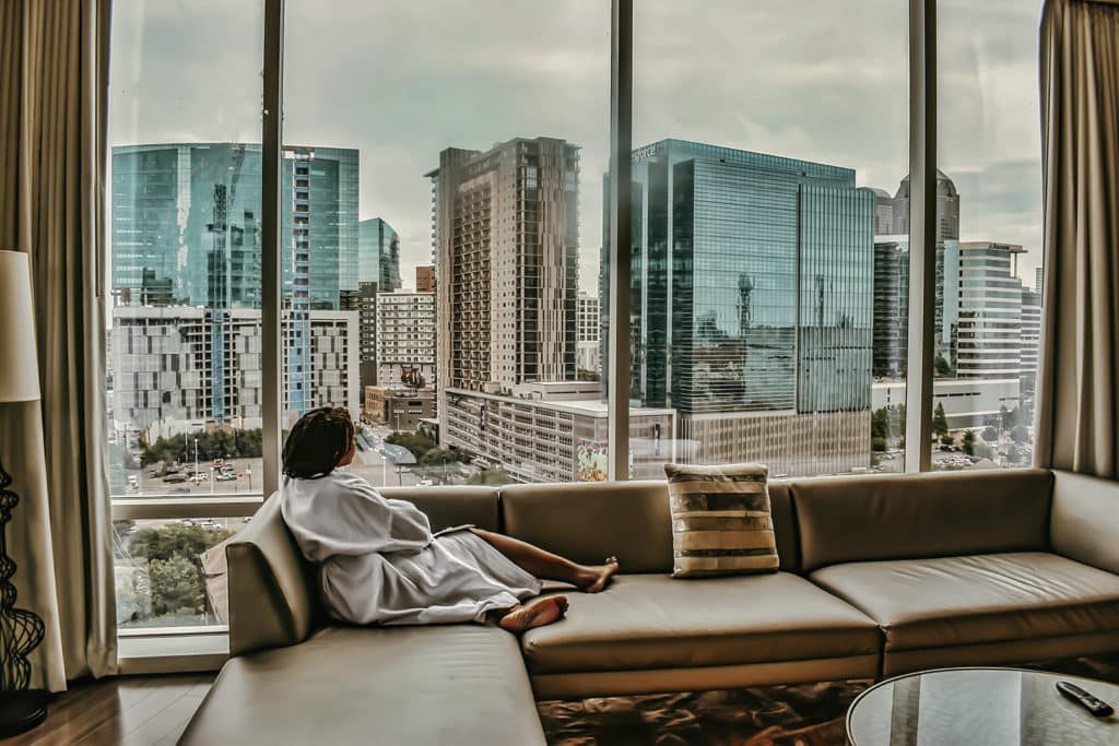 W Dallas Hotel Suite