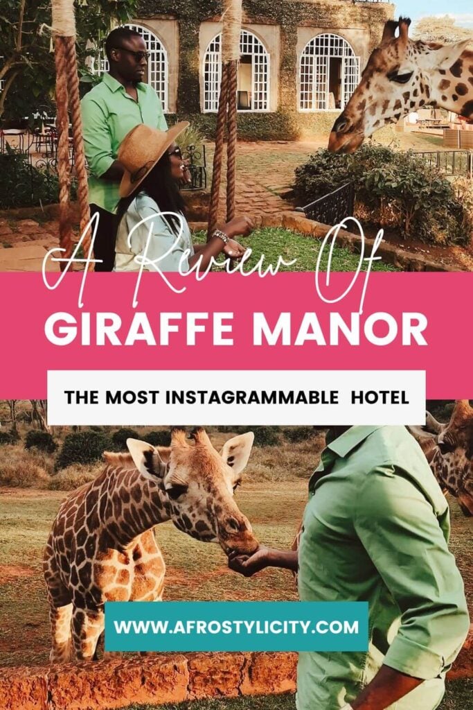 A review of the giraffe hotel in Africa