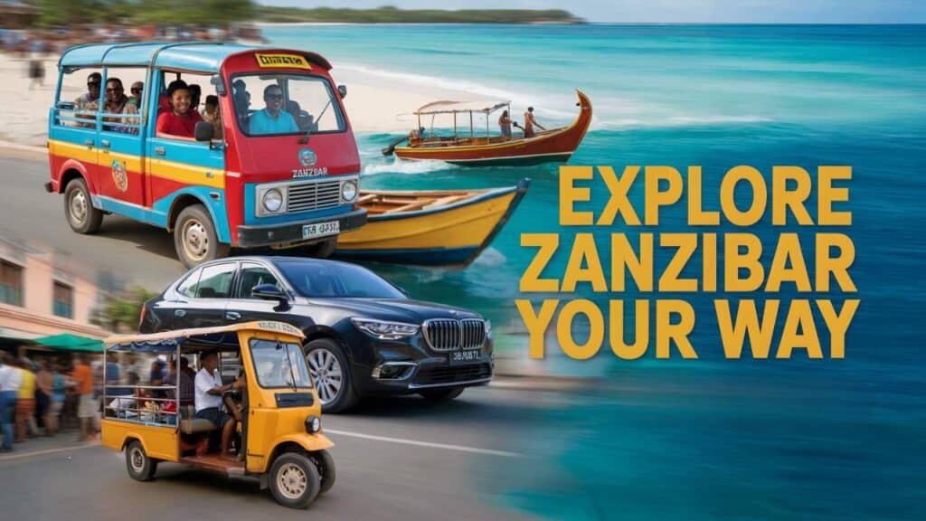 a guide to transport in Zanzibar