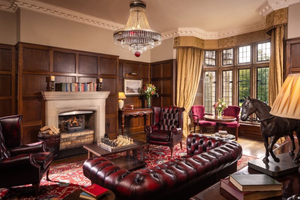 Inside Lough Eske Castle Hotel