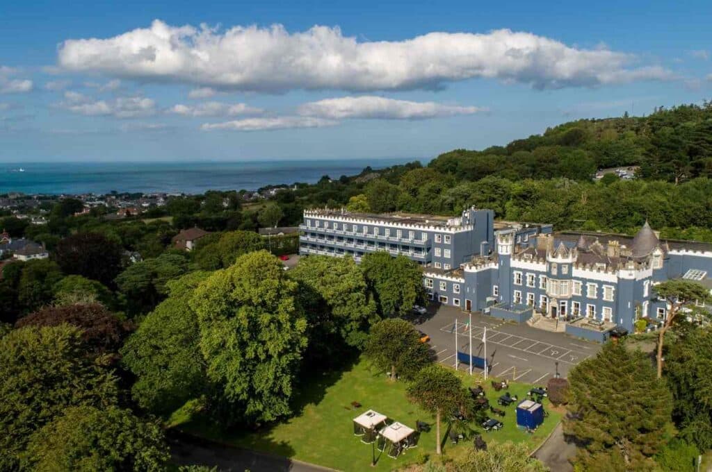 Outside view of Fitzpatrick Castle Hotel