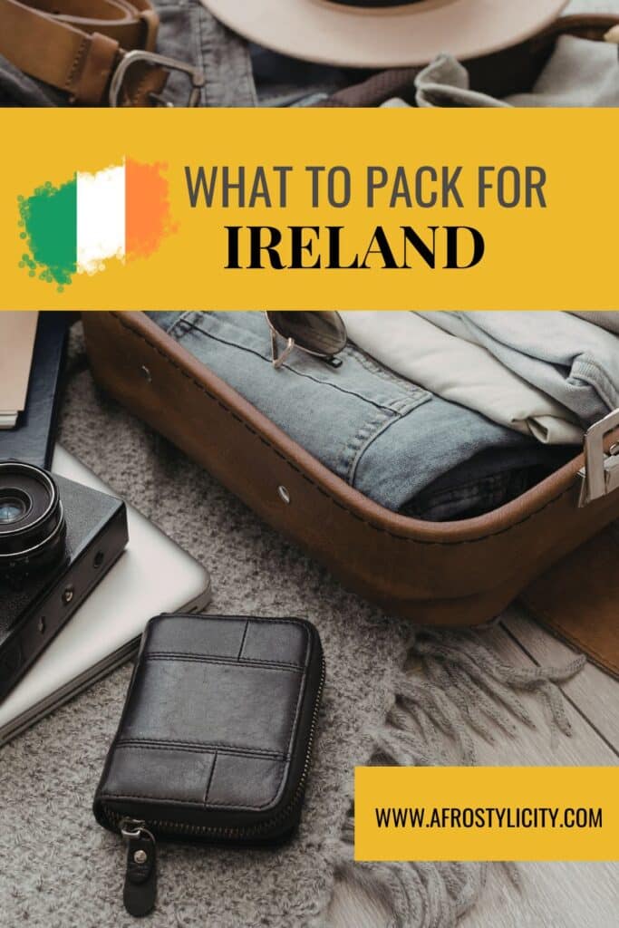what to pack for ireland travel guide