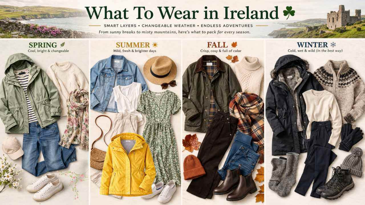 ultimate guide to what to wear in ireland